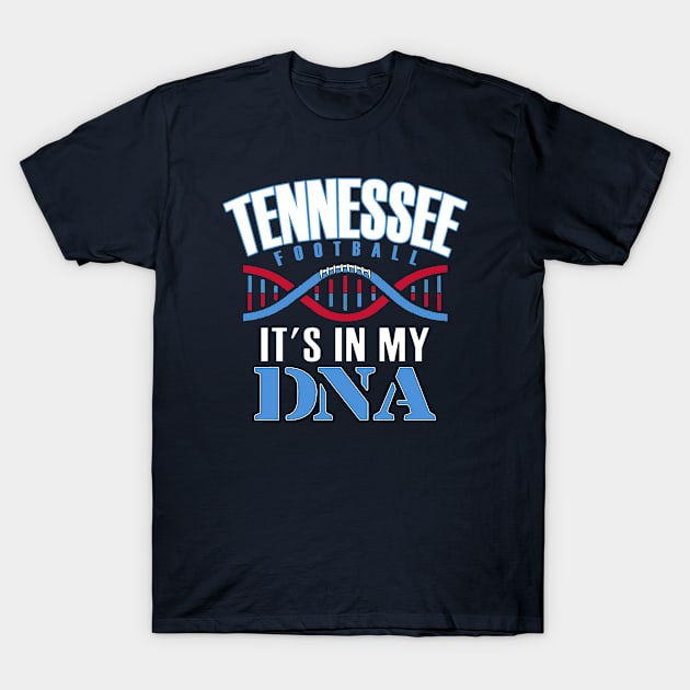 Tennessee Pro Football - DNA T-Shirt by FFFM